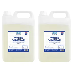 10L (2 Bottles) White Vinegar - By Harbour Housewares