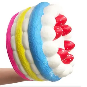 25*25*13.5cm Oversized Three layer strawberry cake Squishy Slow rebound Decompression toys for kids,adult AZ12218