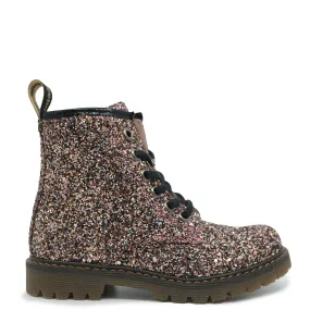 Acebos Pink Glitter Zipper Boot