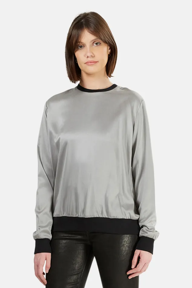 Alexander Wang Silk Sweatshirt