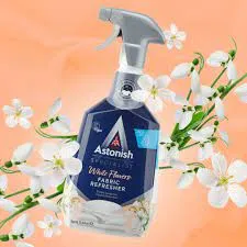 Astonish Fabric Refresher White Flowers 750ml - is on hand to bring back that just washed’ freshness to hard to wash items like curtains and carpets. It neutralizes unpleasant odors and leaves items with a fresh scent - 5060060211117