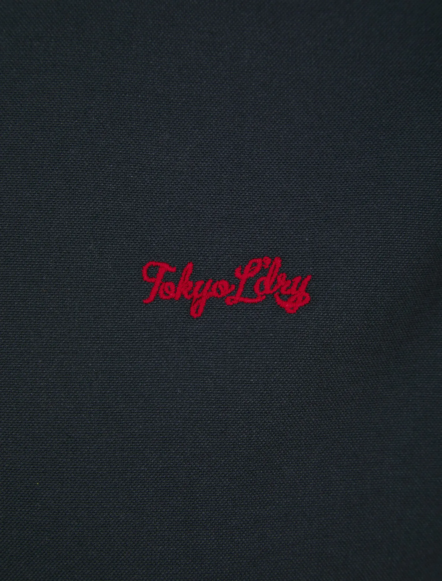 Augustus Oxford Cotton Twill Long Sleeve Shirt in Navy - Tokyo Laundry