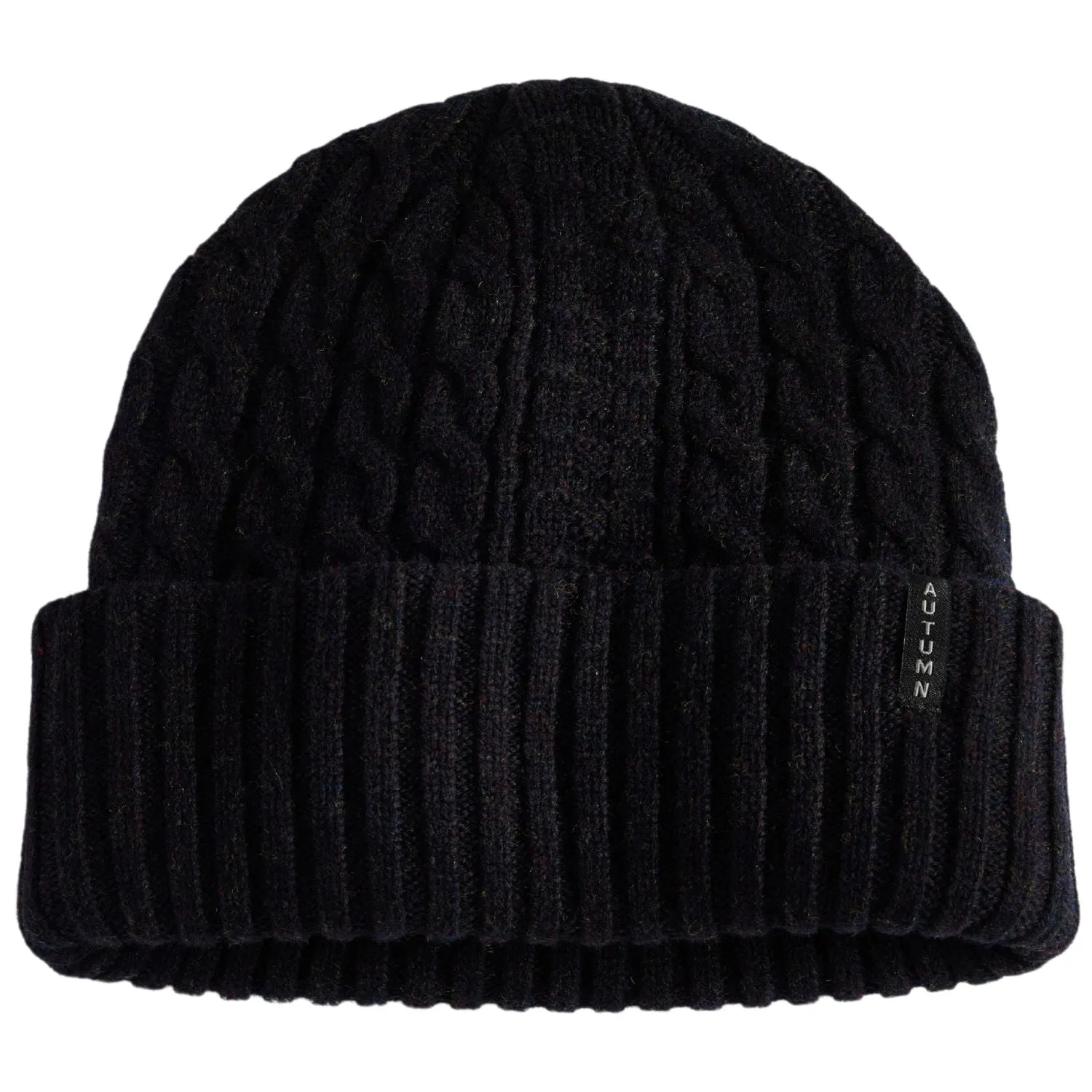 Autumn Wool Cable Knit Beanie 2025