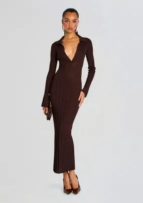 Azula Rib Knit Maxi Dress