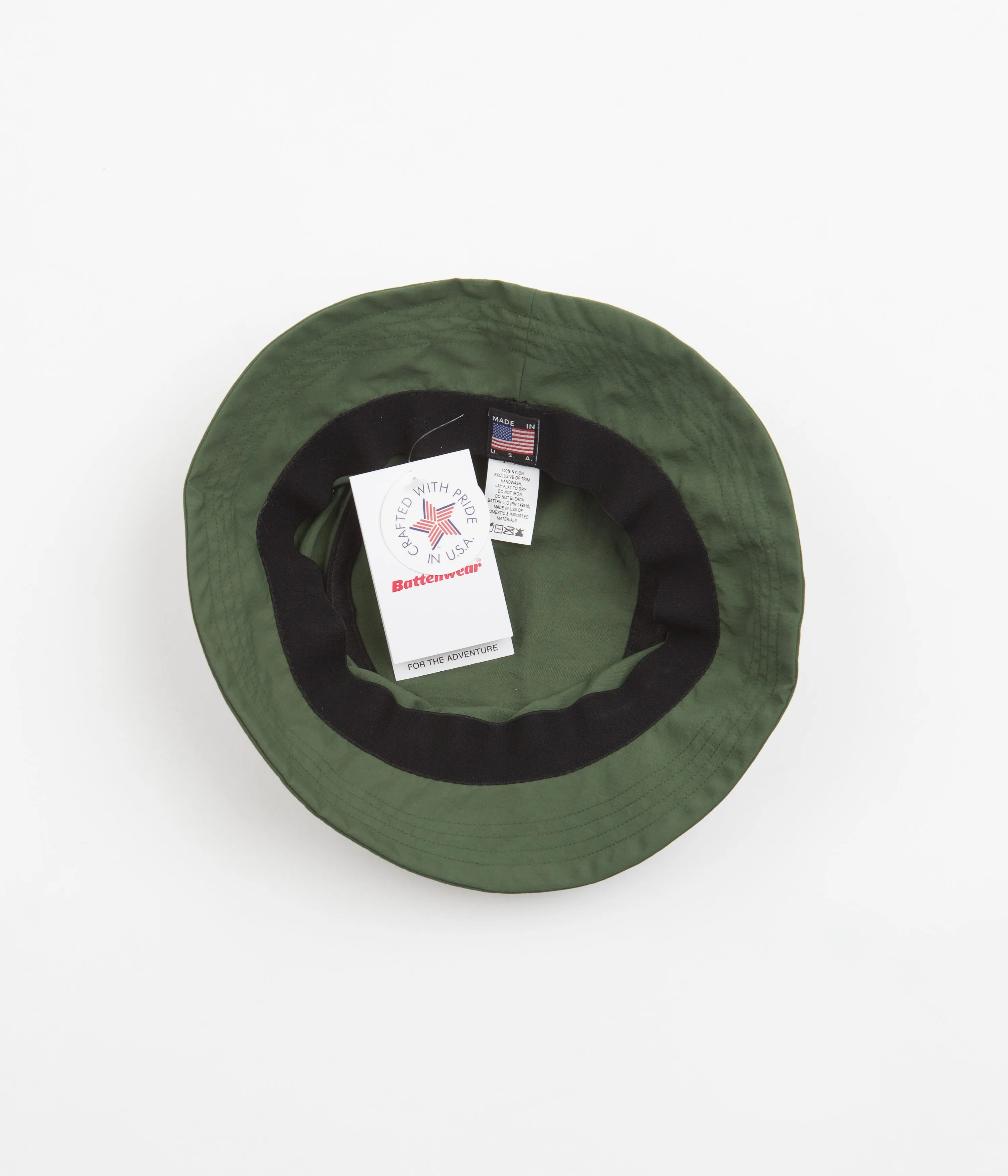 Battenwear Camp Crusher Hat - Green