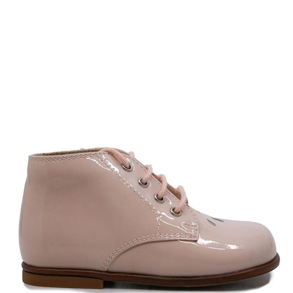 Beberlis Baby Pink Teardrop Baby Bootie