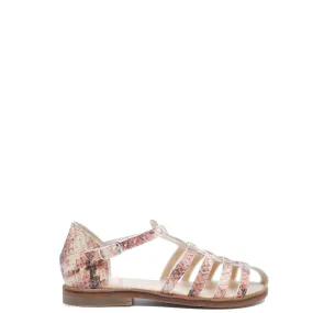 Blublonc Snake Gladiator Sandal