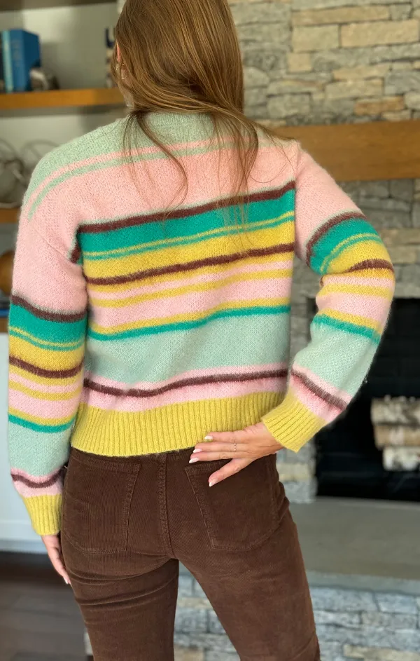 Candy Striped Sweater