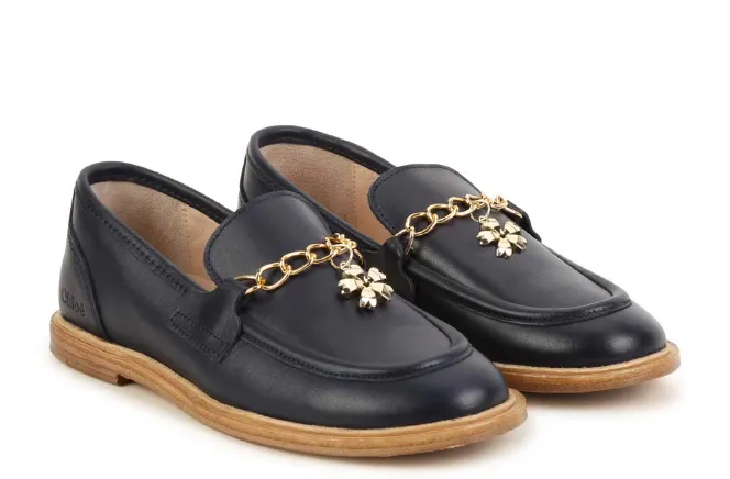 Chloe Navy Mini Me Loafer