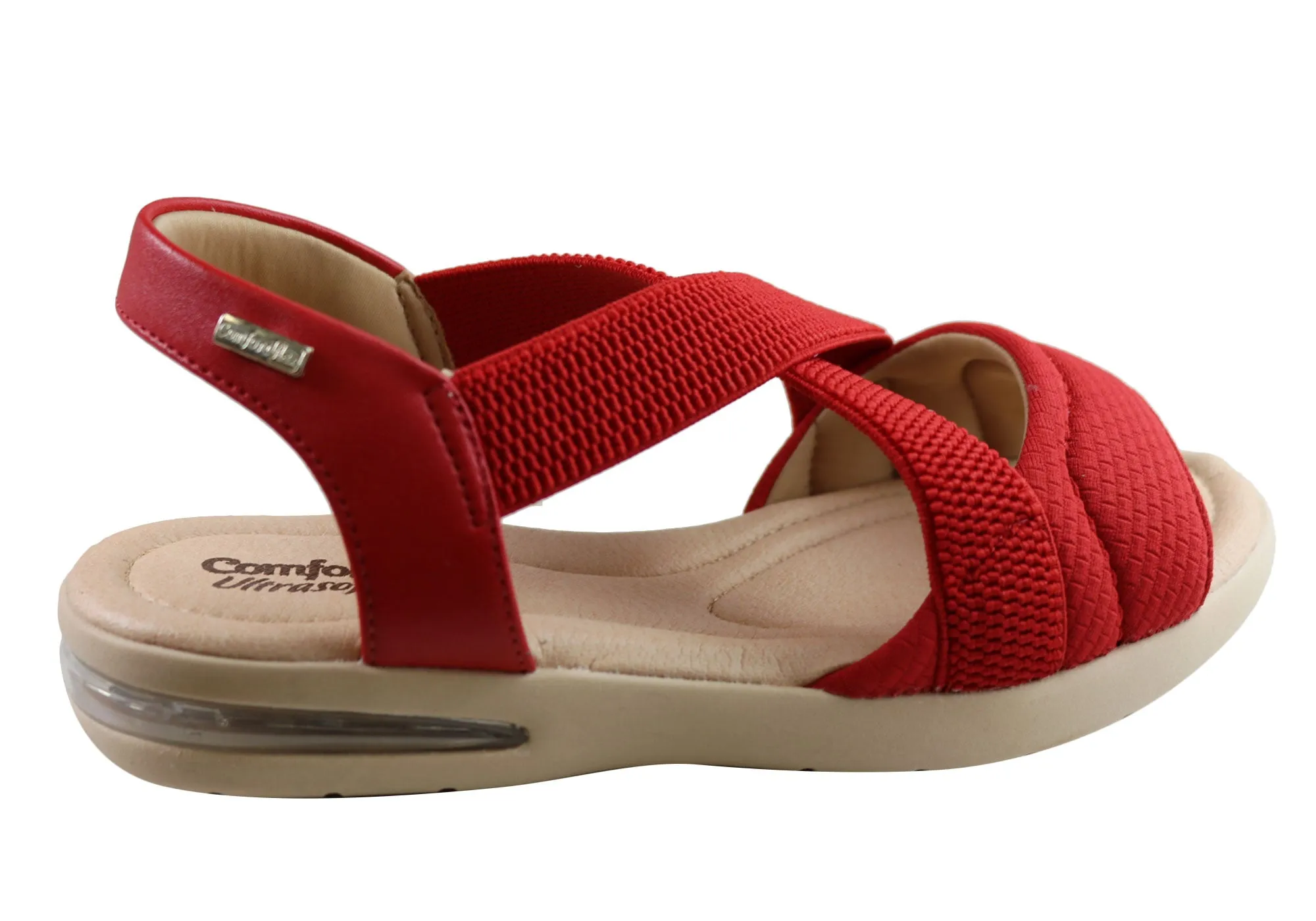 Comfortflex Janice Womens Comfortable Sandals Made In Brazil