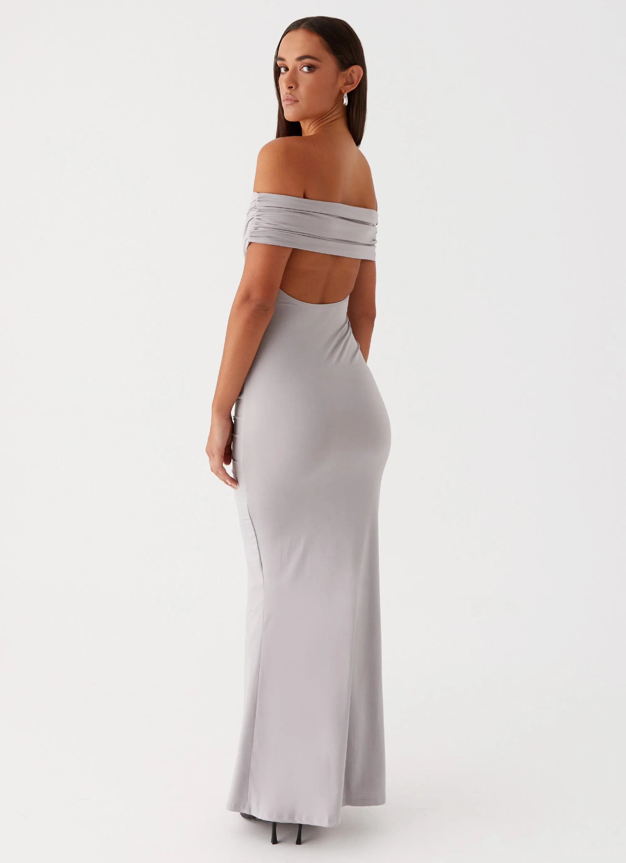 Dancefloor Maxi Dress - Grey