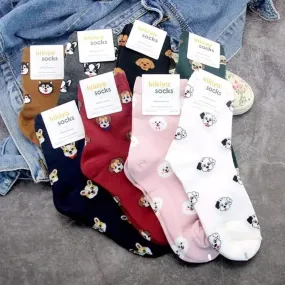 Dog Breed Crew Socks