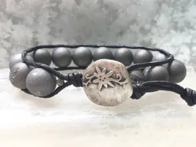 Druzy Agate Wrap Bracelet