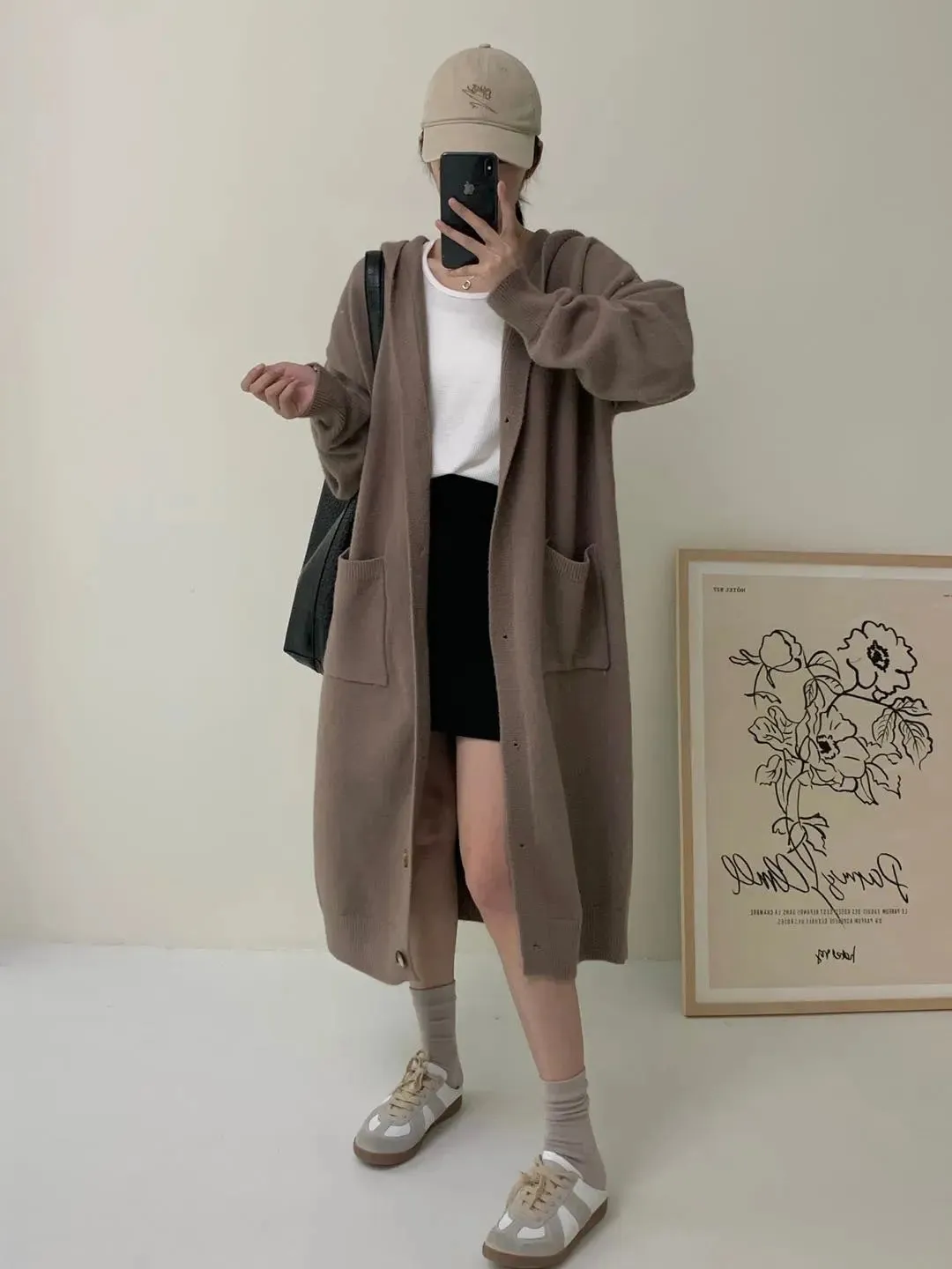 F6866 Hooded Coat