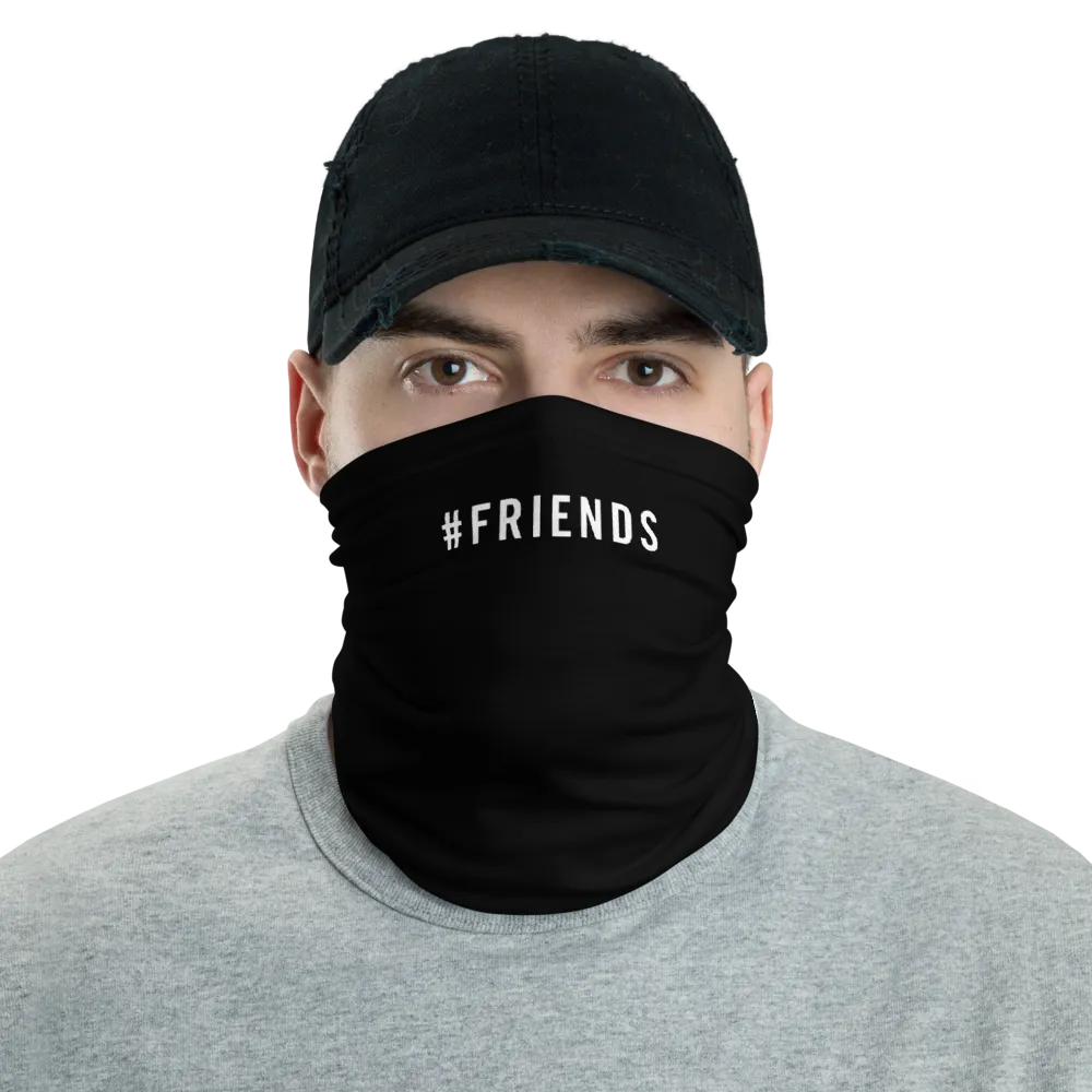 #FRIENDS Hashtag Neck Gaiter