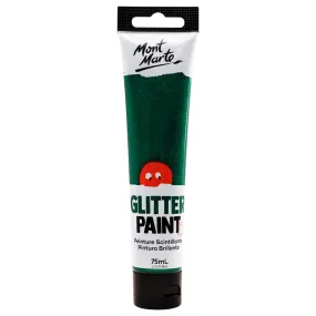 Glitter Paint 75ml (2.5 US fl.oz) - Dark Green