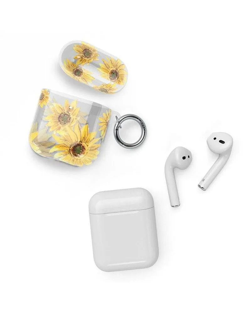 Golden Garden | Yellow Sunflower AirPods Case