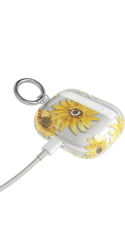 Golden Garden | Yellow Sunflower AirPods Case