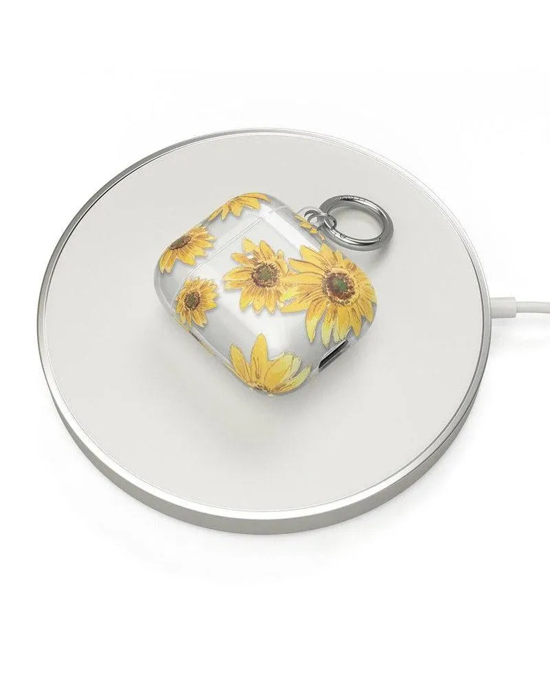 Golden Garden | Yellow Sunflower AirPods Case