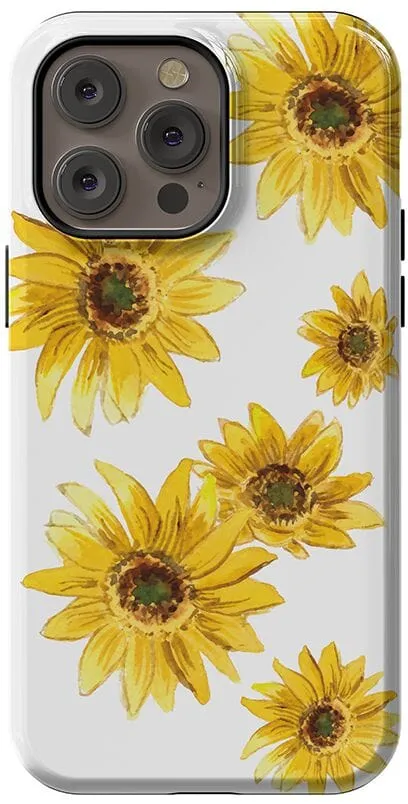 Golden Garden | Yellow Sunflower Floral Case