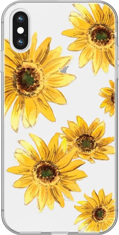 Golden Garden | Yellow Sunflower Floral Case