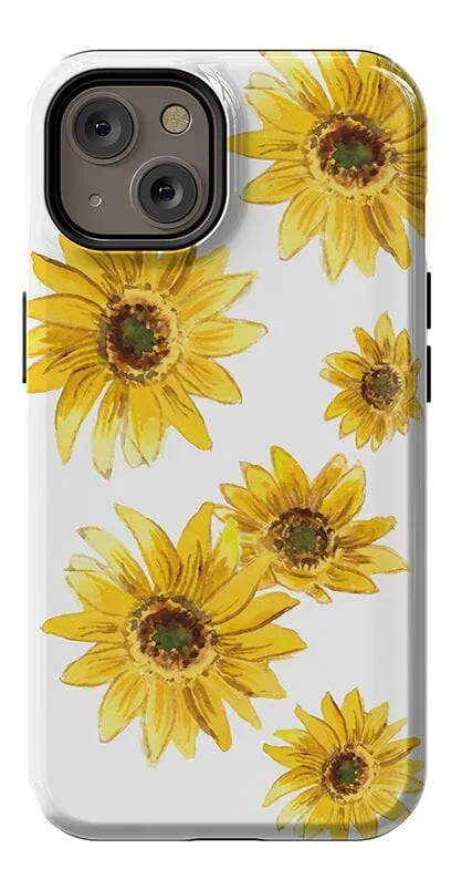 Golden Garden | Yellow Sunflower Floral Case