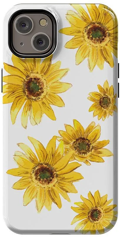 Golden Garden | Yellow Sunflower Floral Case