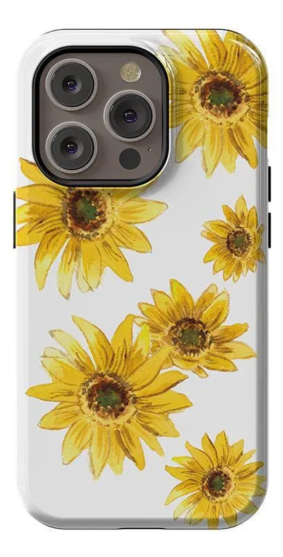 Golden Garden | Yellow Sunflower Floral Case