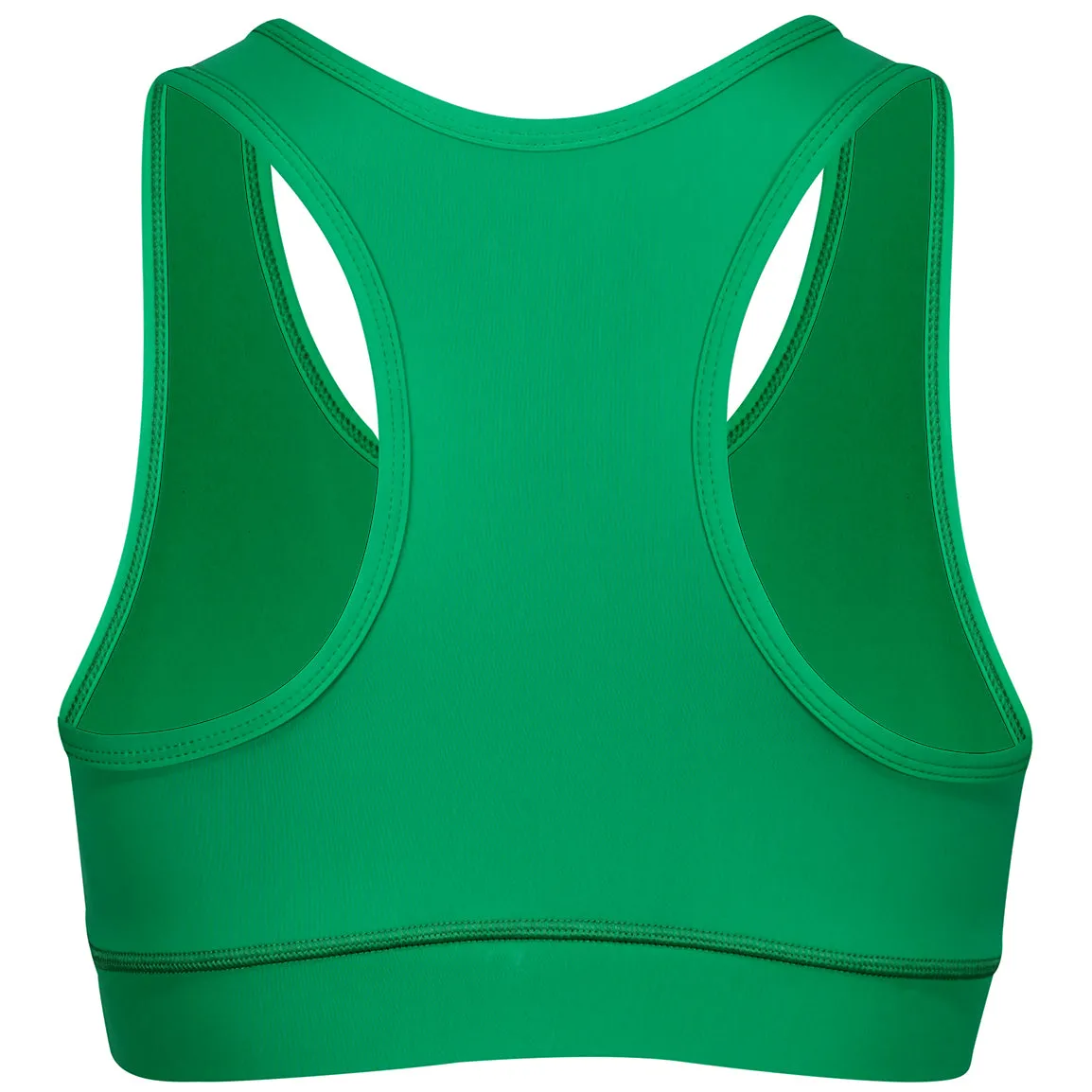 Green Racer Back Bra