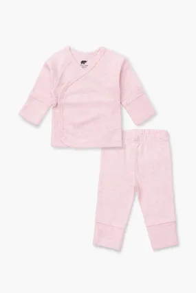 Hello Baby Set_Light Pink Heather