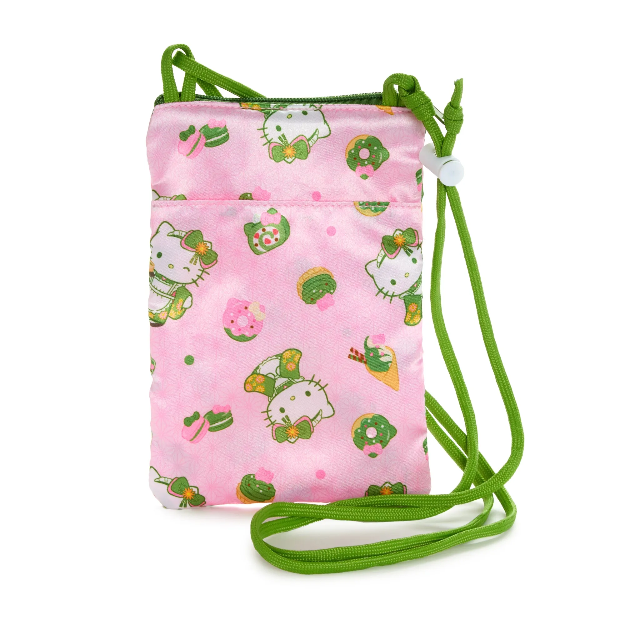 Hello Kitty Crossbody Phone Bag (Matcha Sweets Series)