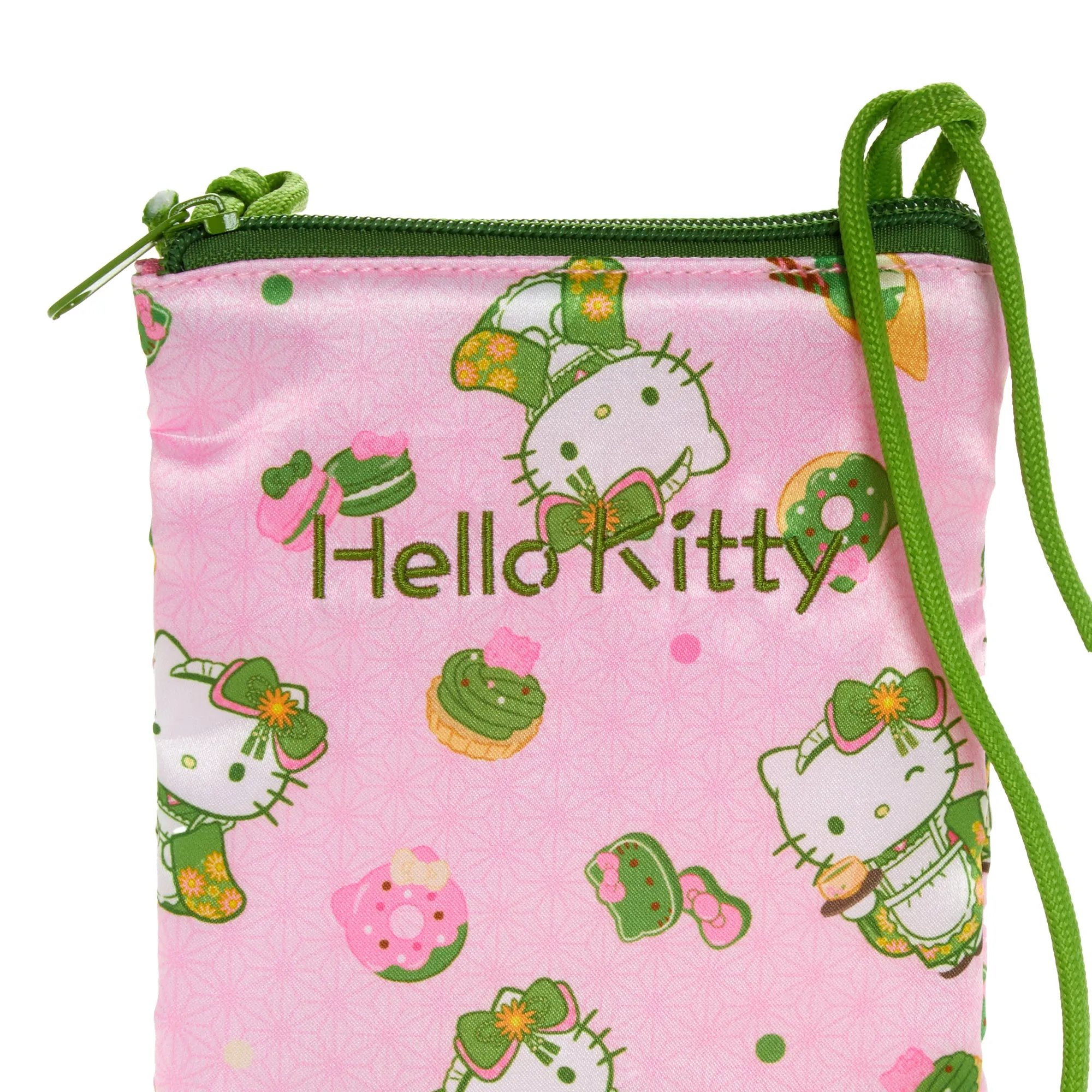 Hello Kitty Crossbody Phone Bag (Matcha Sweets Series)