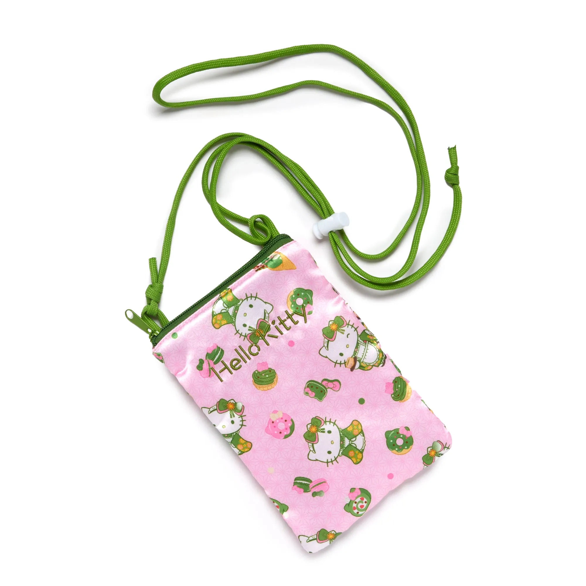 Hello Kitty Crossbody Phone Bag (Matcha Sweets Series)