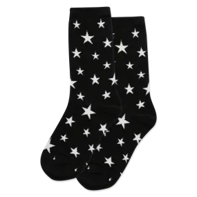 HOTSOX Kid's Glow In The Dark Stars Crew Socks