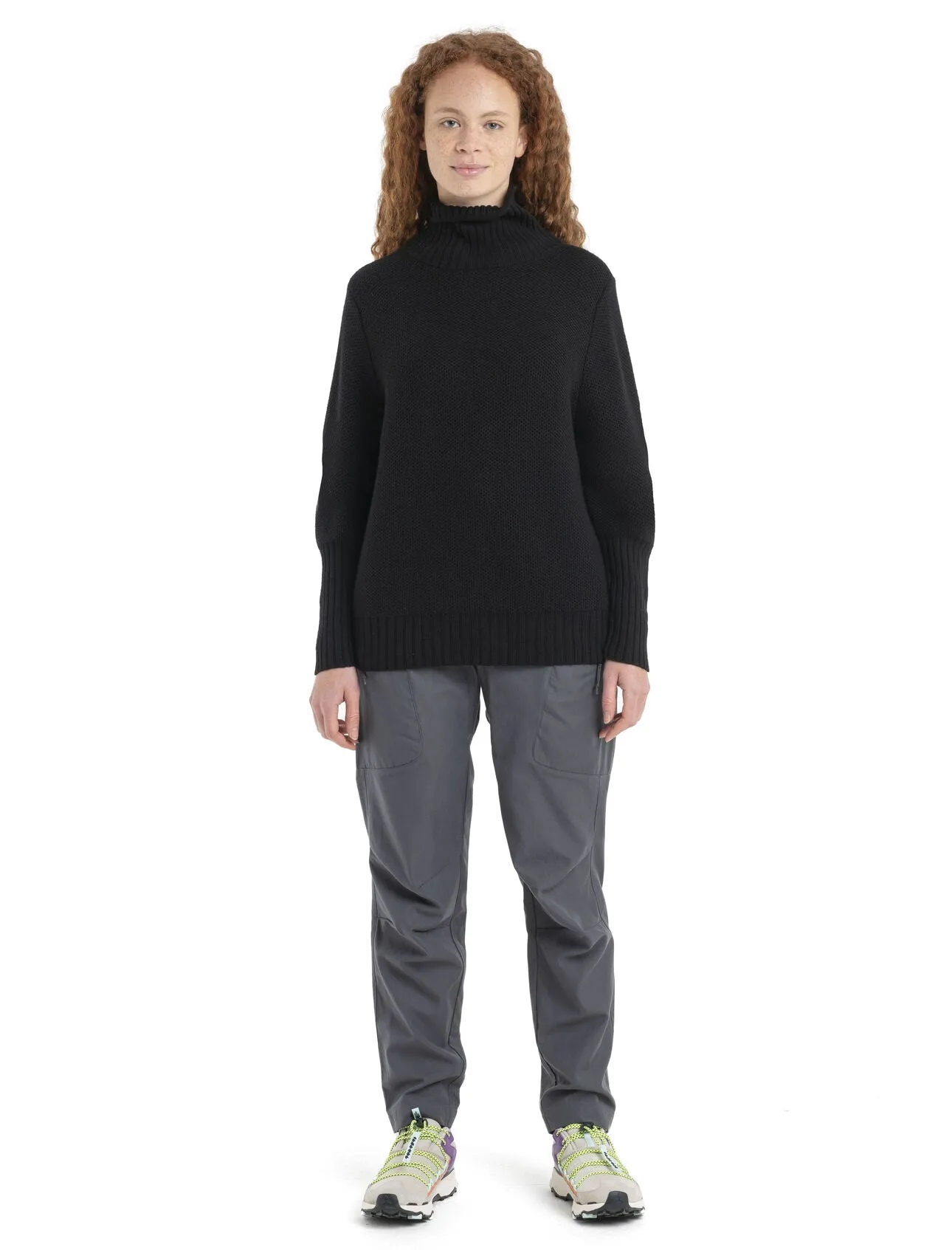 Icebreaker Seevista Funnel Neck Sweater (Women's)