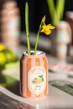 Lemonade Can Vase