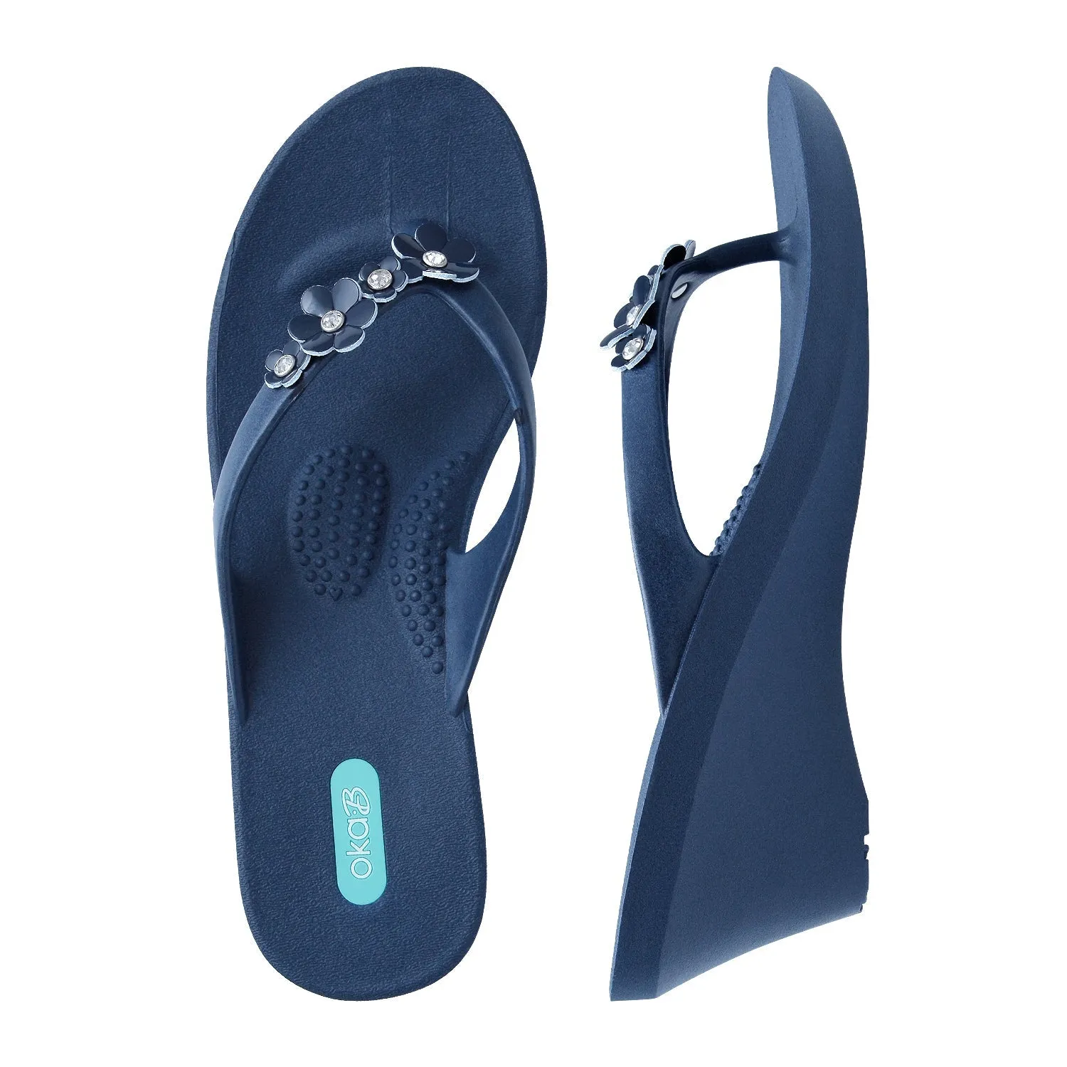 Margot Wedge Flip Flops