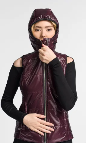 Regular Fit Hooded Puffer Vest