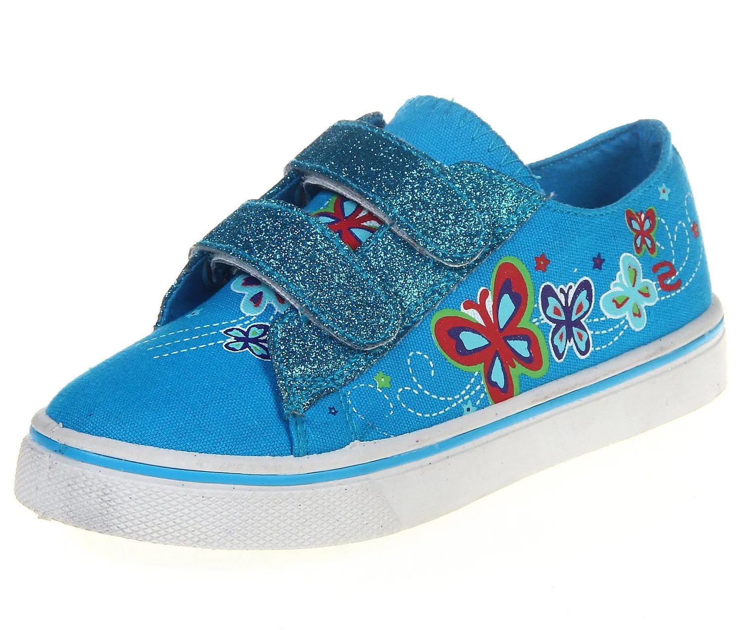 Sparkly Giltter Jelly Beans Kids Low-top Sneakers Girls Fourever Funky