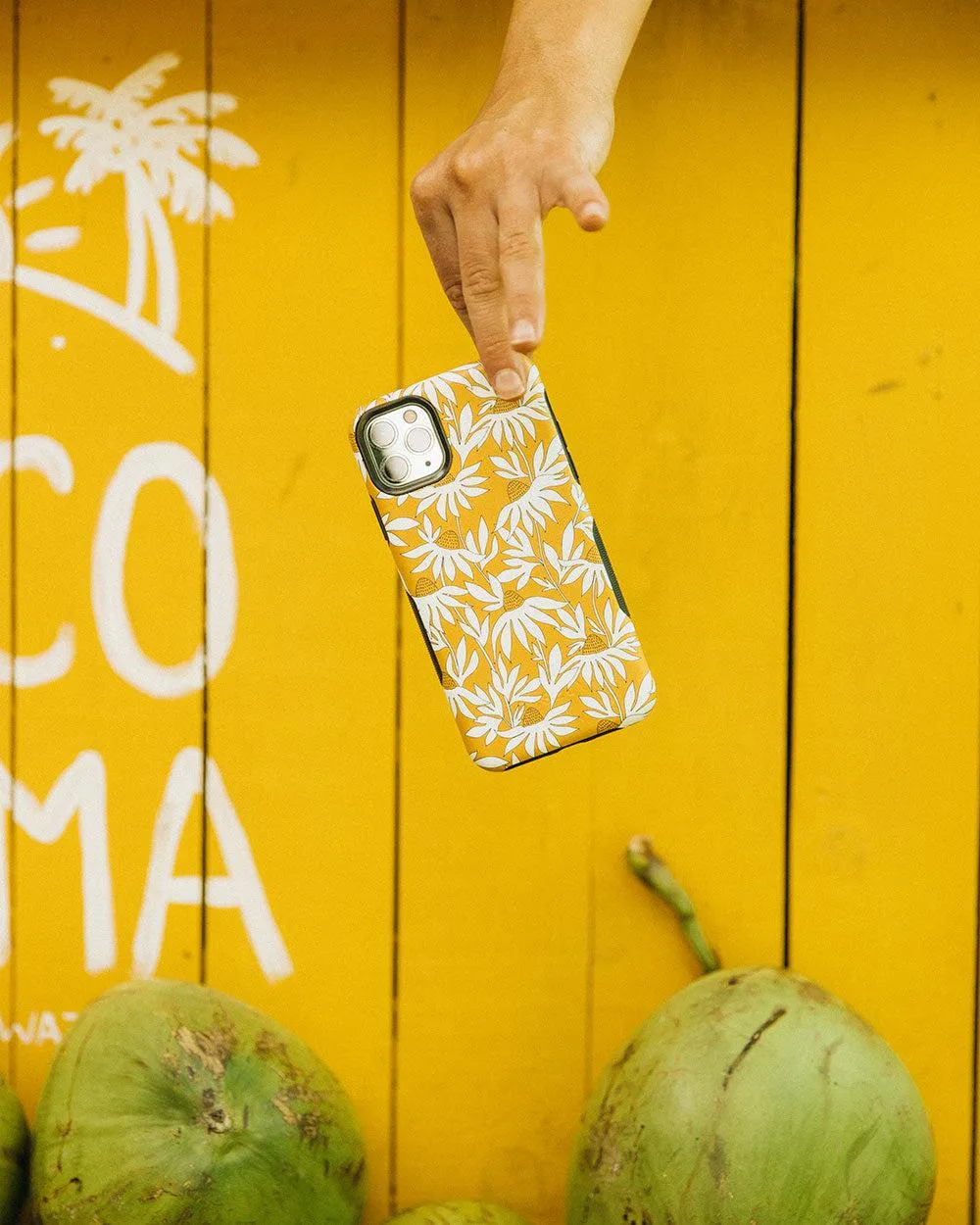 Wild About You | Yellow Floral Case