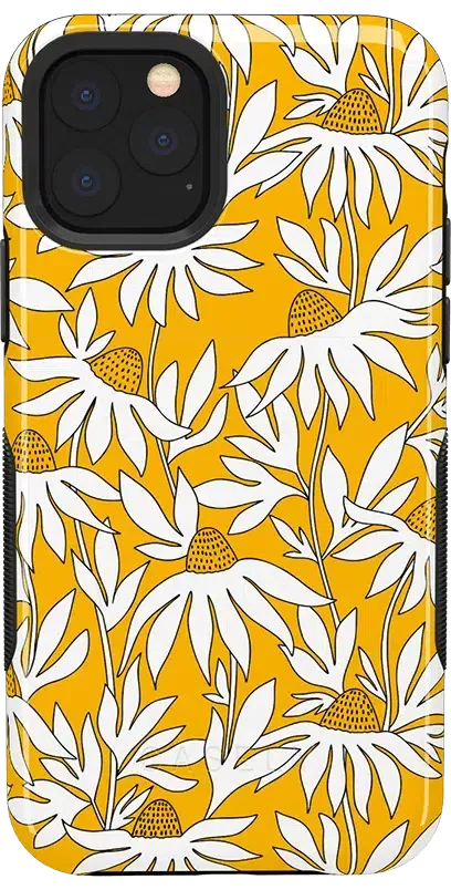 Wild About You | Yellow Floral Case