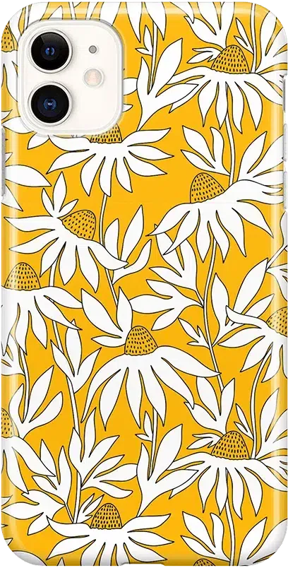 Wild About You | Yellow Floral Case