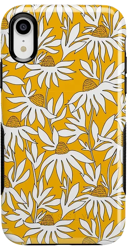 Wild About You | Yellow Floral Case