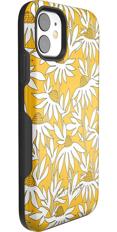 Wild About You | Yellow Floral Case