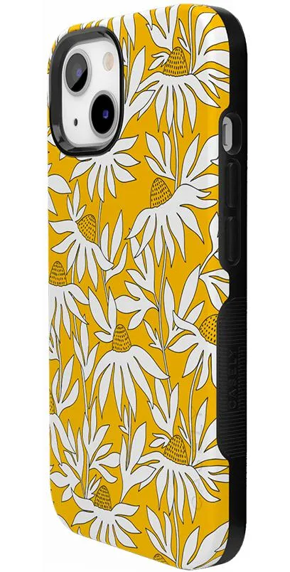 Wild About You | Yellow Floral Case