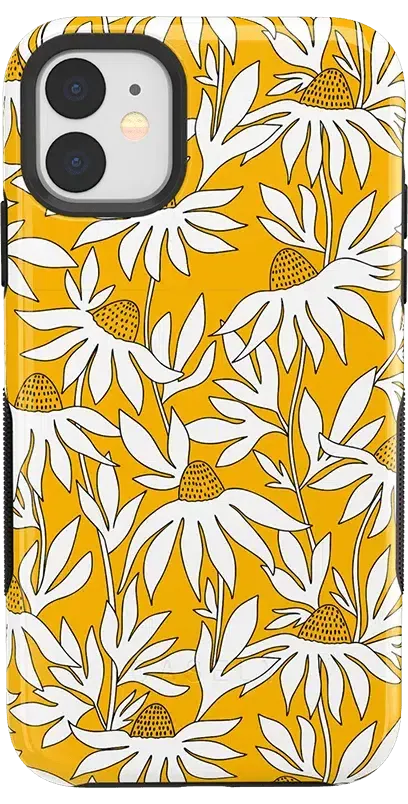 Wild About You | Yellow Floral Case