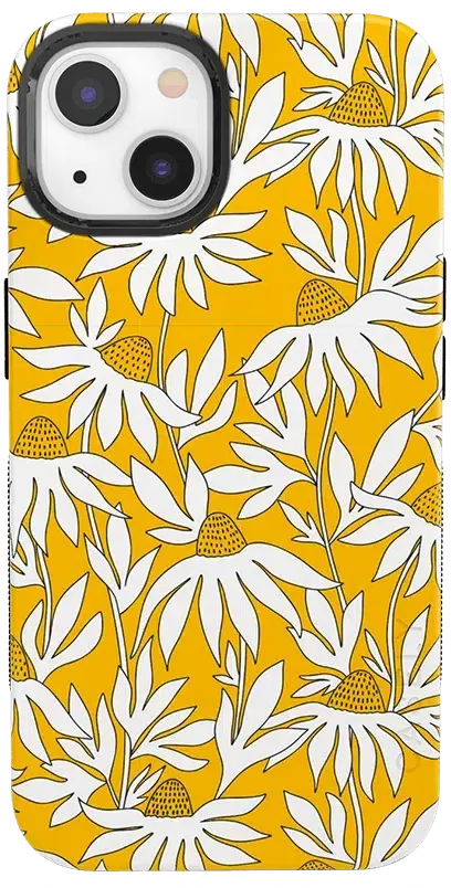 Wild About You | Yellow Floral Case