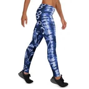 Women's Blue Escape Leggings